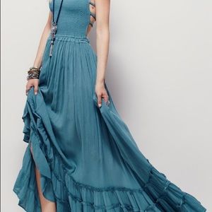 Maxi beach boho dress
